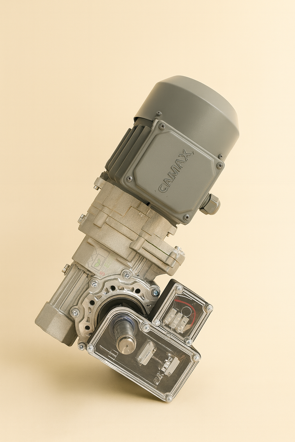 موتور گیربکس پنجره سقفی بیزجانلی ساخت ترکیه، واردات و عرضه توسط شرکت تجهیز گستر صد ستون — مناسب برای سیستمهای تهویه و باز و بسته شدن اتوماتیک گلخانهها.