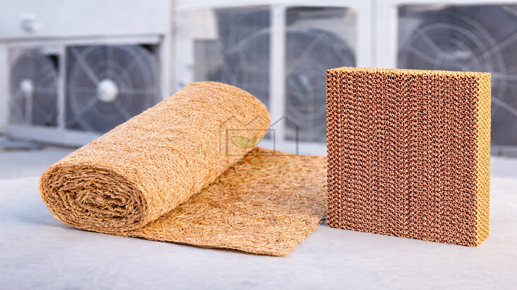 مقایسه پوشال سلولزی با پوشال قدیمی در سیستم سرمایشی