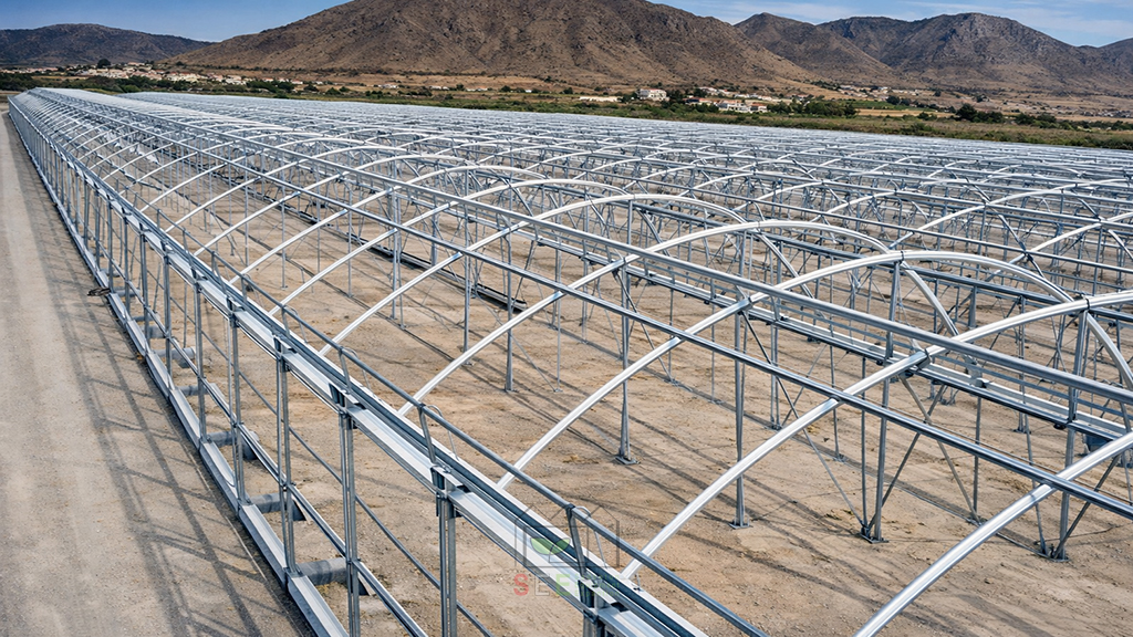 طراحی سازه گلخانه مناسب کشت گوجه فرنگی