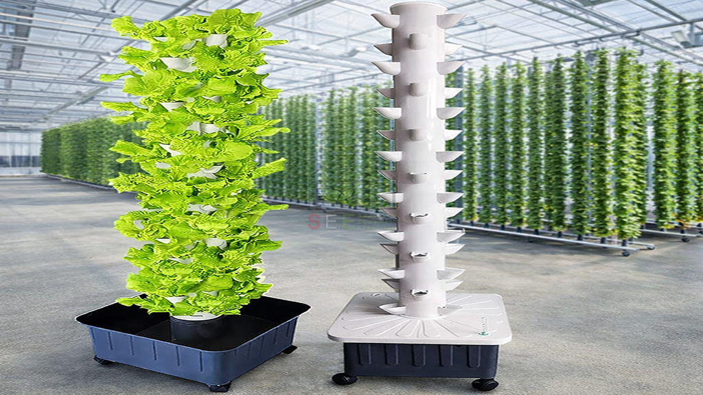 طراحی و چیدمان سیستم کشت عمودی در گلخانه