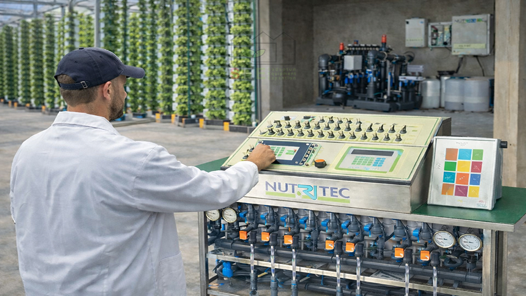 دستگاه آبیاری و تغذیه مناسب کشت هیدروپونیک ریتک اسپانیا به نمایندگی شرکت مهندسی تجهیز گستر صدستون در ایران