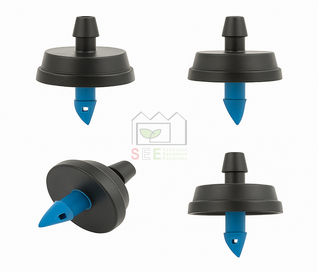 قطره چکان آبیاری برای توزیع یکنواخت آب در سیستم قطره ای