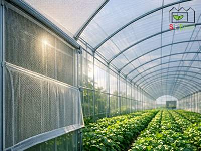 راهنمای توری ضد حشره گلخانه مش 50 یا 40 