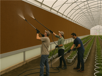 روش های افزایش طول عمر پد سلولزی گلخانه